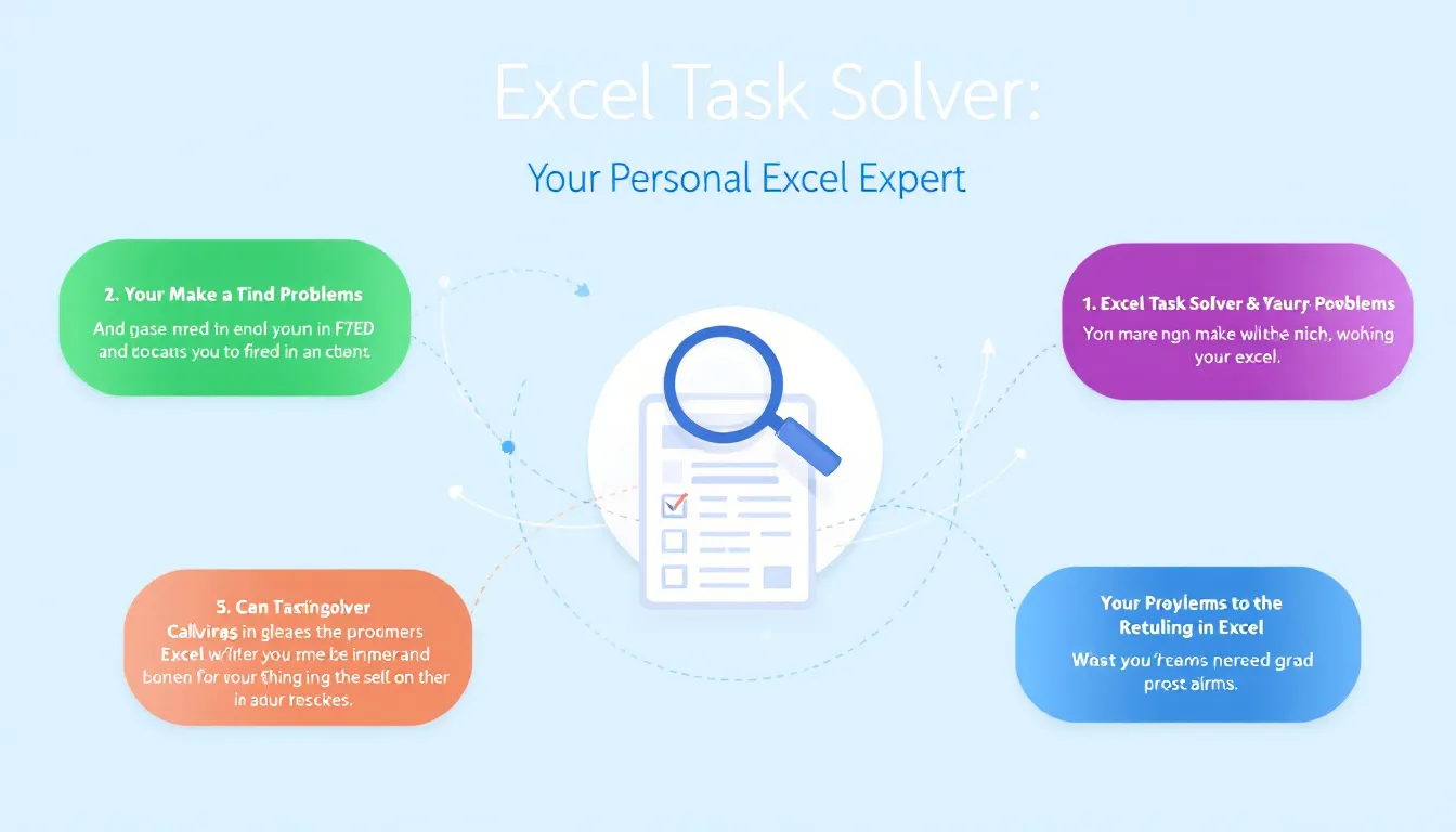 Unlock Excel mastery with our Excel Task Solver - your personal guide to conquering any spreadsheet challenge efficiently and confidently.