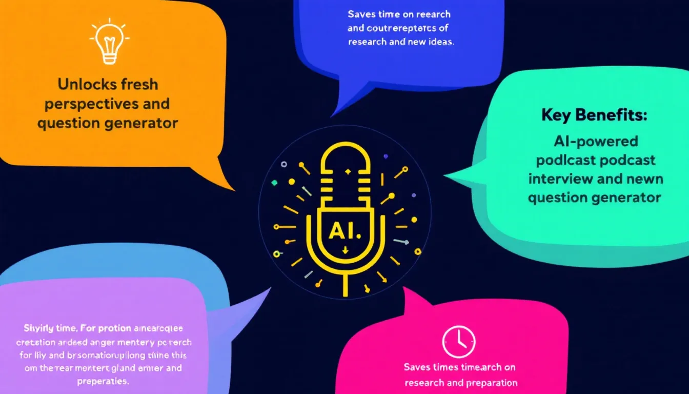 Revolutionize your podcast interviews with our AI-Powered Question Generator - transforming topic insights into engaging, tailored questions in minutes.