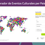 Descubre la riqueza cultural global con nuestro Generador de Eventos Culturales por País y Mes - tu puerta de entrada a celebraciones y tradiciones únicas alrededor del mundo.