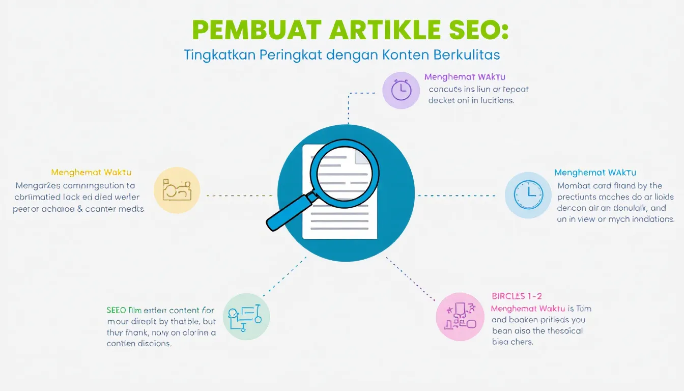 Optimalkan strategi konten Anda dengan Pembuat Artikel SEO - solusi cepat dan efektif untuk menghasilkan konten berkualitas tinggi yang ramah mesin pencari.