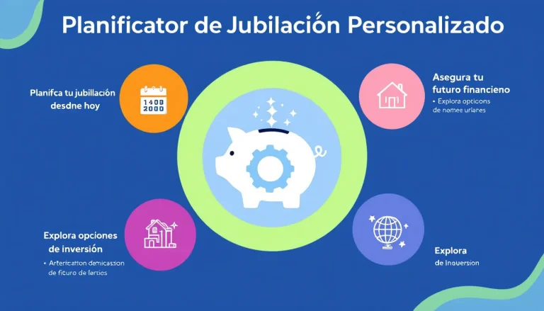 Optimiza tu futuro financiero con nuestro Planificador de Jubilación Personalizado - transforma tus metas en un plan de acción concreto.