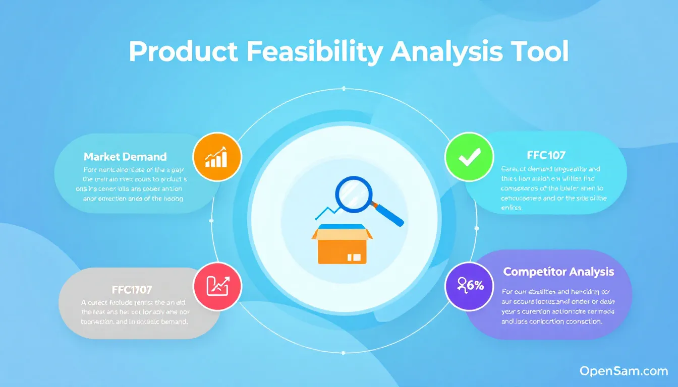 Revolutionize your product development process with our Product Feasibility Analysis Tool - turning ideas into market-ready innovations efficiently and effectively.