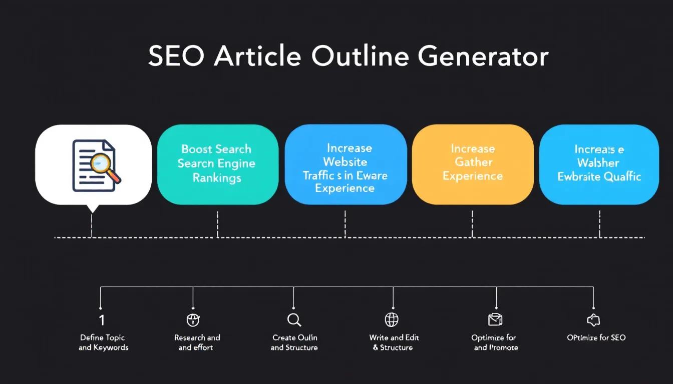 Streamline your content creation process with our SEO Article Outline Generator - transforming your ideas into SEO-optimized, structured outlines in minutes.