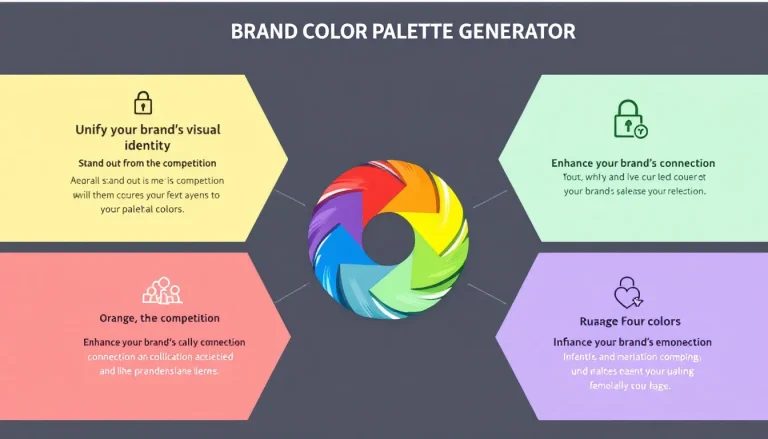 Elevate your brand identity with our Brand Color Palette Generator - transforming your unique brand essence into a visually striking and meaningful color scheme.