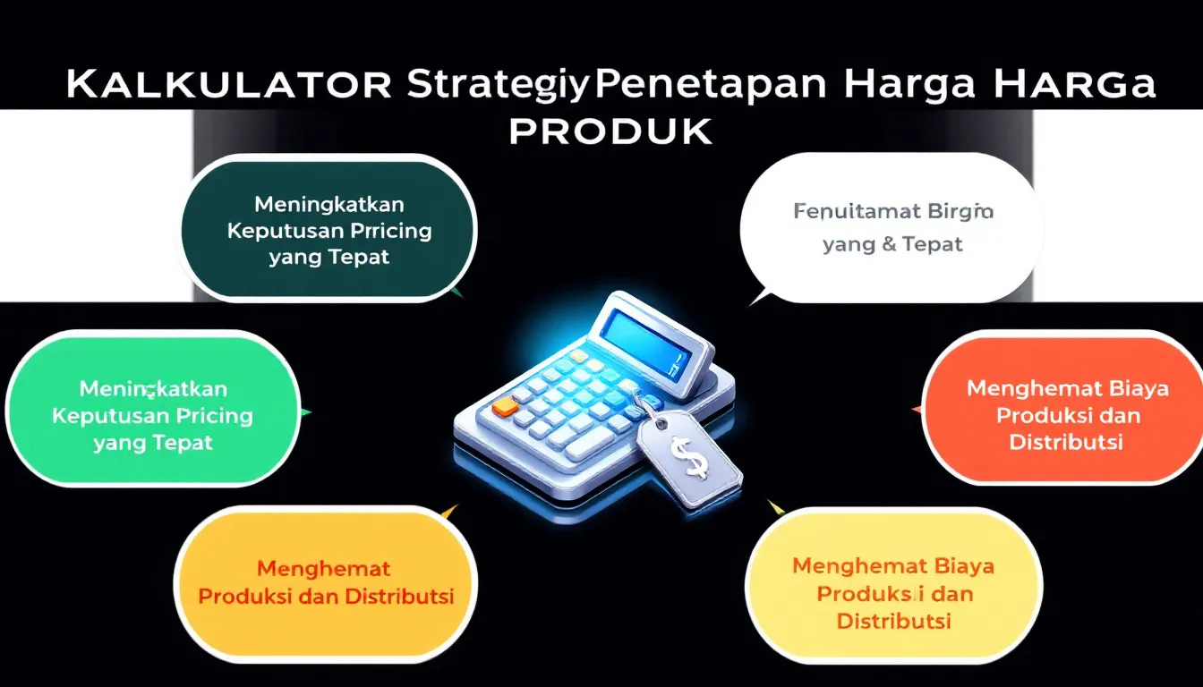 Optimalkan strategi harga produk Anda dengan Kalkulator Strategi Penetapan Harga - alat yang mengubah data pasar menjadi keputusan harga yang cerdas dan menguntungkan.