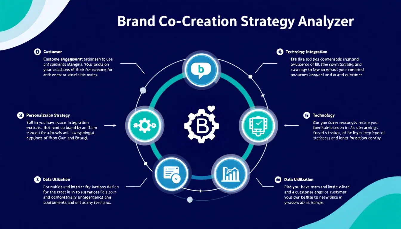 Transform your brand's customer engagement strategy with our comprehensive Brand Co-Creation Strategy Analyzer - your roadmap to collaborative success and personalized customer experiences.