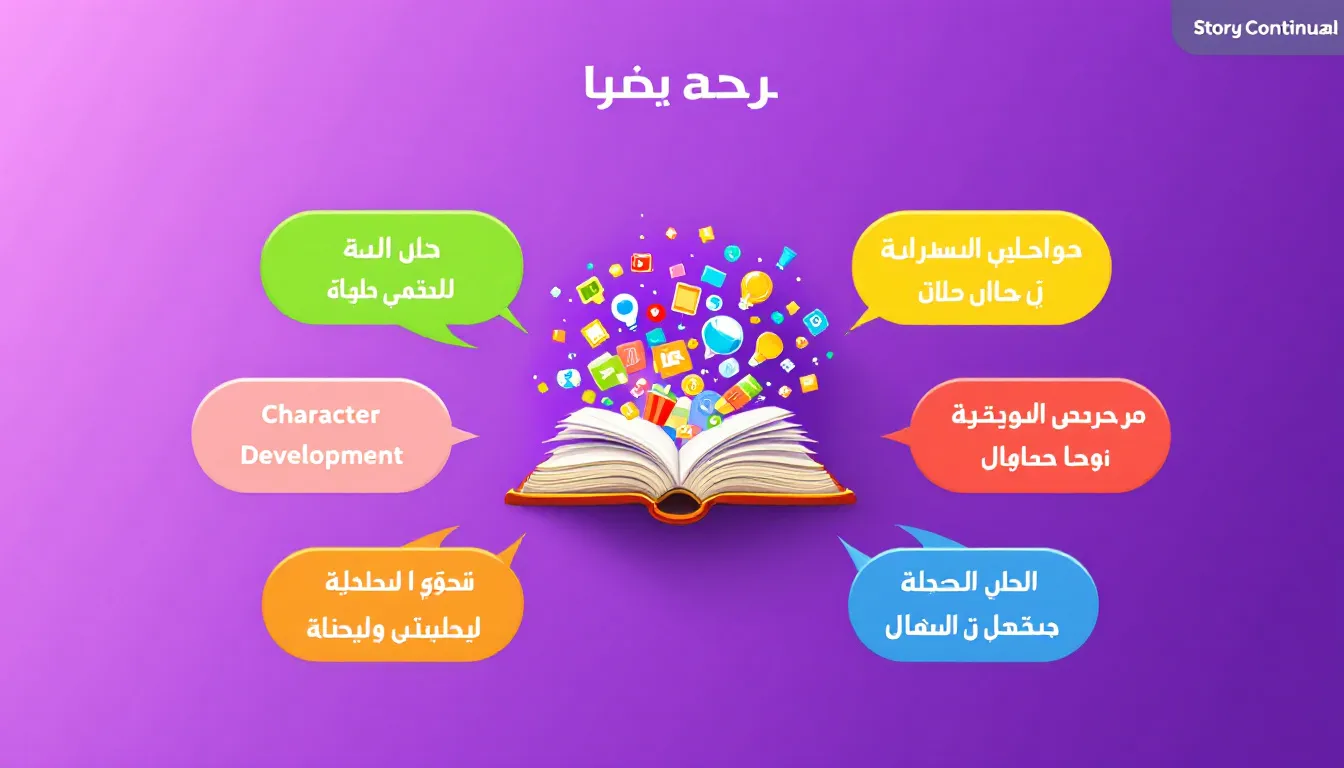 اكتشف قوة الإبداع مع أداة استمرار الرواية - حوّل أفكارك إلى قصص مثيرة بلمسات ذكية