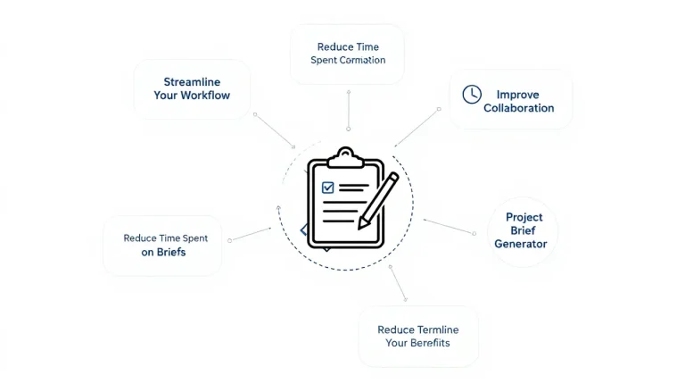 Streamline your UI/UX design process with our Project Brief Generator - creating comprehensive, professional briefs in minutes.