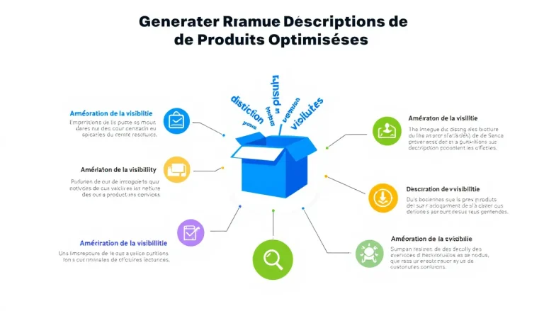 Découvrez notre Générateur de Descriptions de Produits : l'outil ultime pour créer des textes percutants et optimisés pour le SEO en quelques clics.