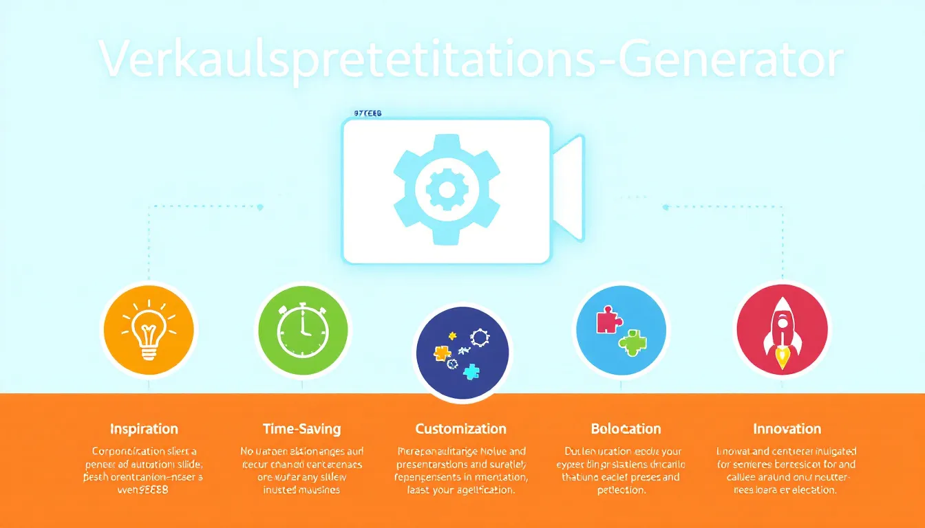 Revolutionieren Sie Ihre Verkaufsstrategie mit unserem Verkaufspräsentations-Generator - von Zielgruppenanalyse zur überzeugenden Präsentation in Minuten.