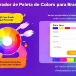 Descubre el poder del color en tu marca con nuestro Generador de Paleta de Colores para Branding - crea una identidad visual única en minutos.