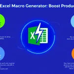 Revolutionize your Excel workflow with the VBA Macro Generator: Automate tasks, save time, and boost productivity without coding expertise.