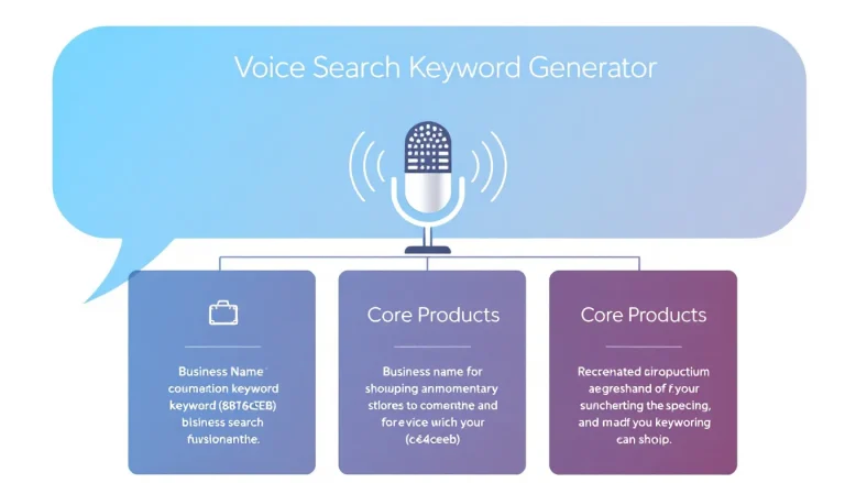 Transform your digital presence with our Voice Search Keyword Generator - bridging the gap between how people speak and how they find your business online.