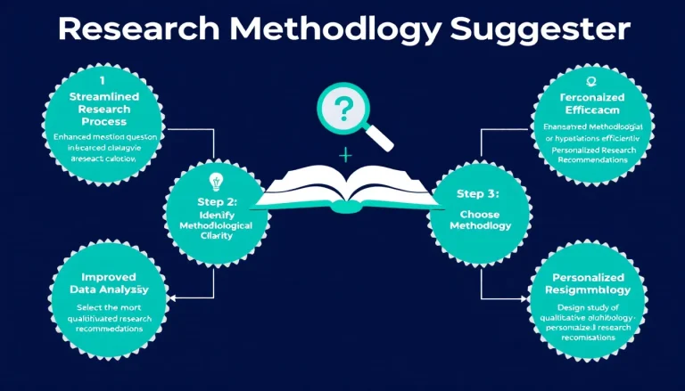 Revolutionize your research process with the Research Methodology Suggester - your intelligent companion for selecting the perfect study design across all academic disciplines.