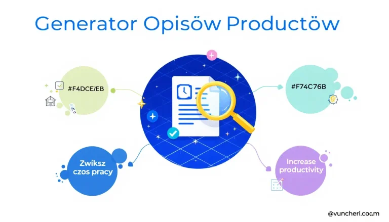 Odkryj moc Generatora Opisów Produktów - narzędzia, które rewolucjonizuje tworzenie przekonujących treści dla Twojego sklepu internetowego.