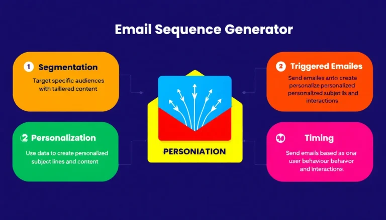 Boost your email marketing with our Email Sequence Generator - creating targeted, engaging campaigns in minutes.