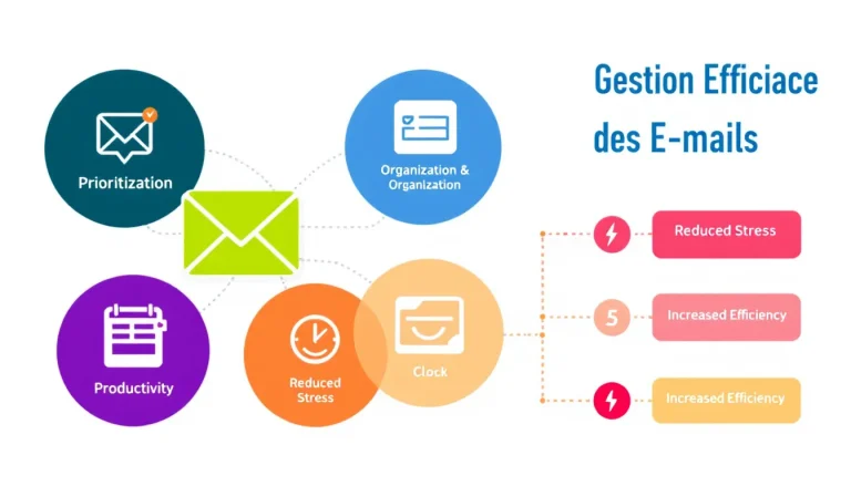 Optimisez votre productivité avec notre outil de gestion des e-mails personnalisé - transformez votre boîte de réception en un espace organisé et efficace.