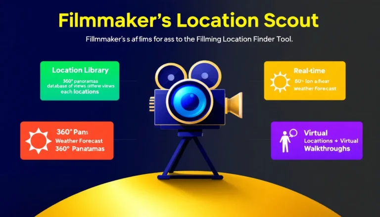 Revolutionize your filmmaking process with the Filming Location Finder Tool - discover perfect backdrops that match your vision in minutes, not months.