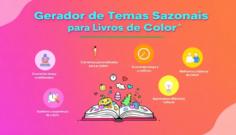 Desperte sua criatividade com o Gerador de Temas Sazonais para Livros de Colorir - transformando feriados em ideias cativantes em segundos!