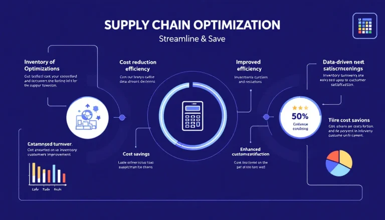 Discover how supply chain optimization can revolutionize your business operations, cut costs, and boost customer satisfaction with our comprehensive infographic.