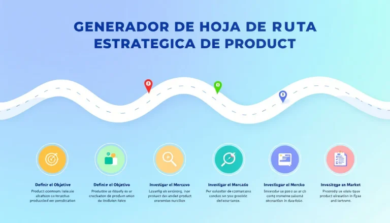 Optimiza tu estrategia de producto con nuestro Generador de Hoja de Ruta Estratégica - convierte tus ideas en un plan de acción detallado en minutos.