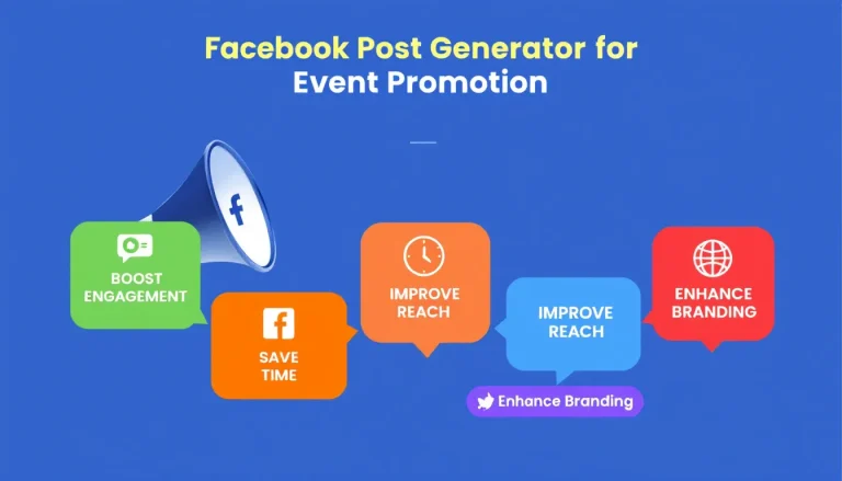 Revolutionize your event marketing with our Facebook Post Generator - create engaging, optimized content for maximum reach and attendance.