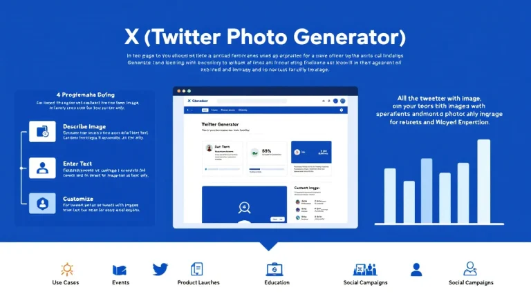 Elevate your X (Twitter) game with the new Photo Generator tool - create stunning visuals in minutes!