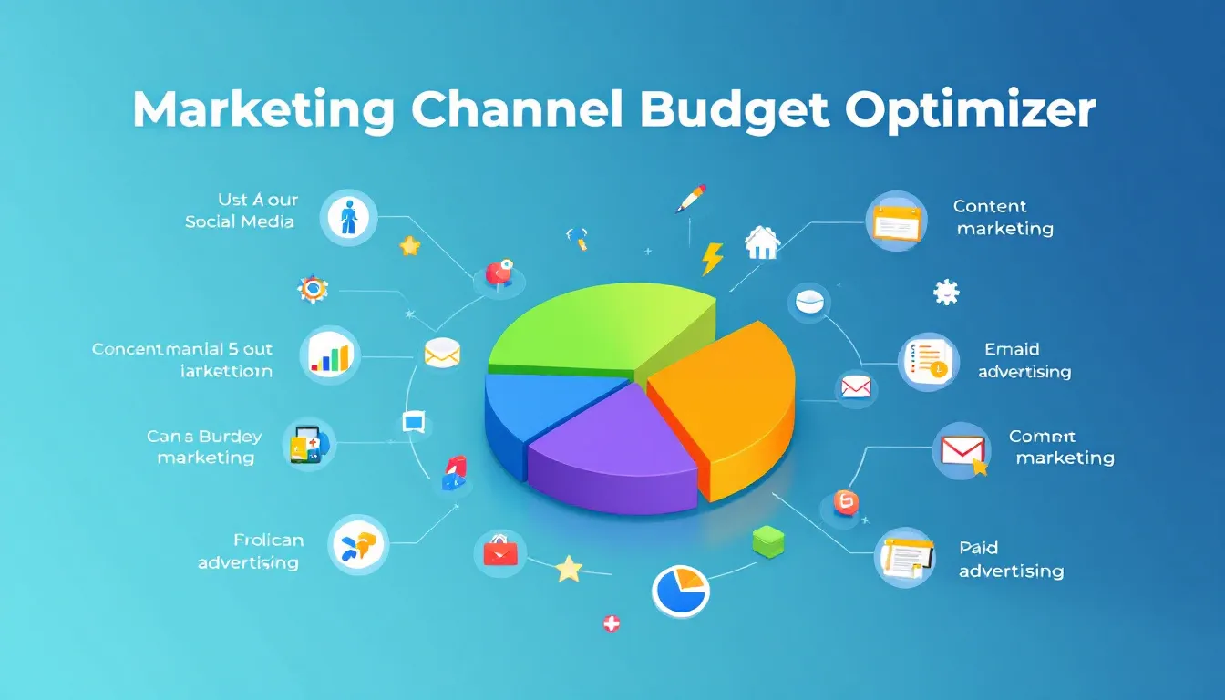 Maximize your marketing ROI with our Marketing Channel Budget Optimizer - transforming your strategy into an efficient, data-driven allocation plan.