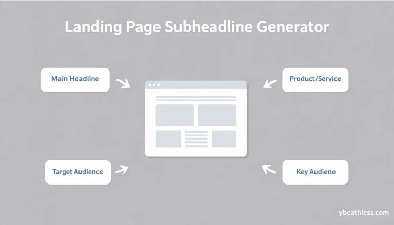 Transform your landing page effectiveness with our AI-powered Subheadline Generator - create compelling, conversion-focused supporting content in minutes.