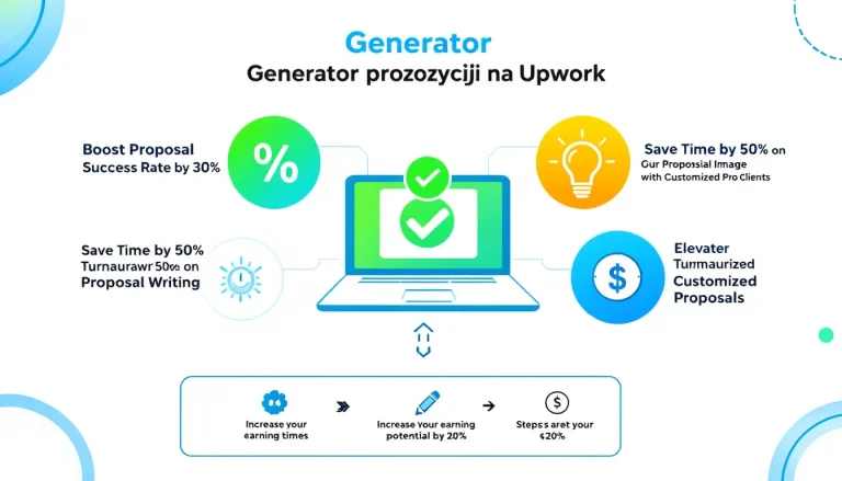 Zwiększ swoje szanse na sukces na Upwork dzięki naszemu Generatorowi propozycji - twórz profesjonalne oferty w mgnieniu oka!