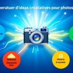 Découvrez notre Générateur d'idées créatives pour photoshoot - transformez vos concepts en séances photo uniques et captivantes en quelques clics.