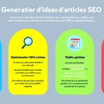 Boostez votre stratégie de contenu avec notre Générateur d'idées d'articles SEO : des suggestions pertinentes et optimisées en quelques clics !