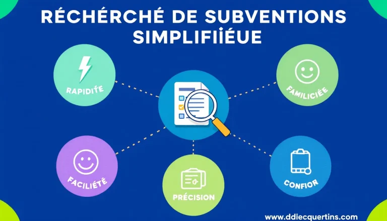 Découvrez notre outil révolutionnaire de recherche de subventions : trouvez le financement idéal pour votre projet en quelques clics !