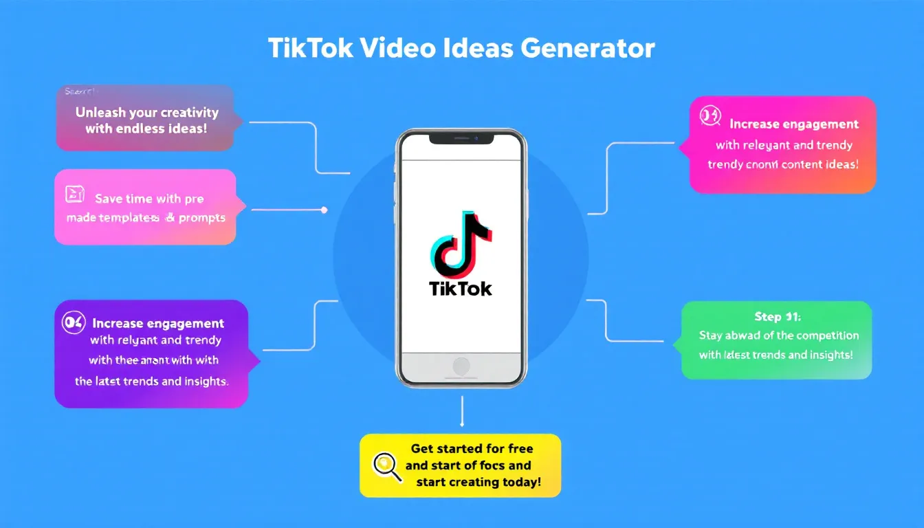 Revolutionize your TikTok content strategy with our Video Ideas Generator - transforming creative blocks into viral-worthy concepts in seconds.