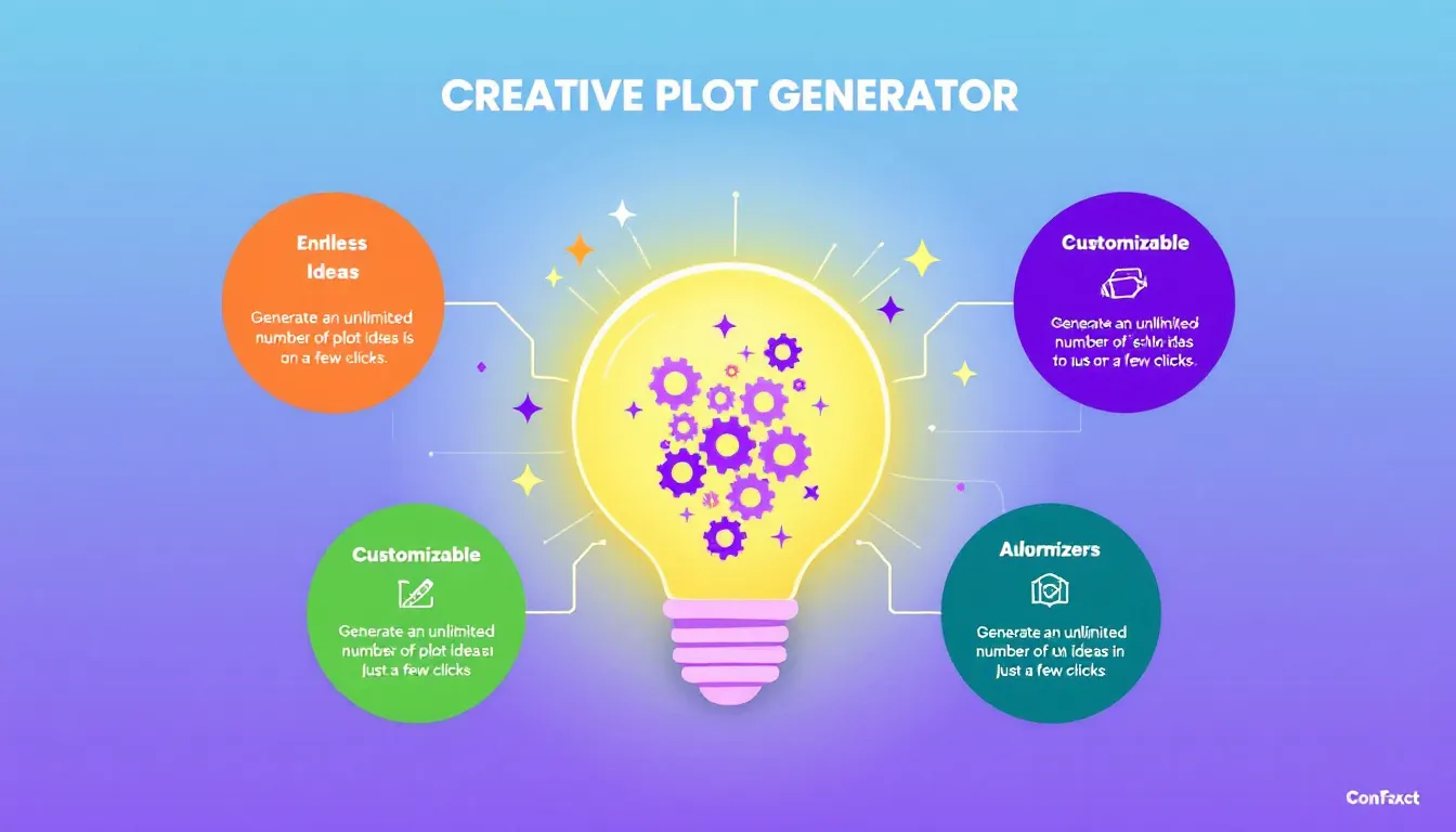 Unleash your creativity with the Creative Plot Generator - transforming simple inputs into captivating story ideas in seconds.