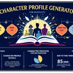 Unleash your creativity with our Character Profile Generator - crafting compelling, multi-dimensional characters for your novel in minutes.