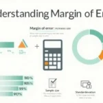 Demystifying statistical precision: Explore the crucial concept of margin of error in this comprehensive infographic.