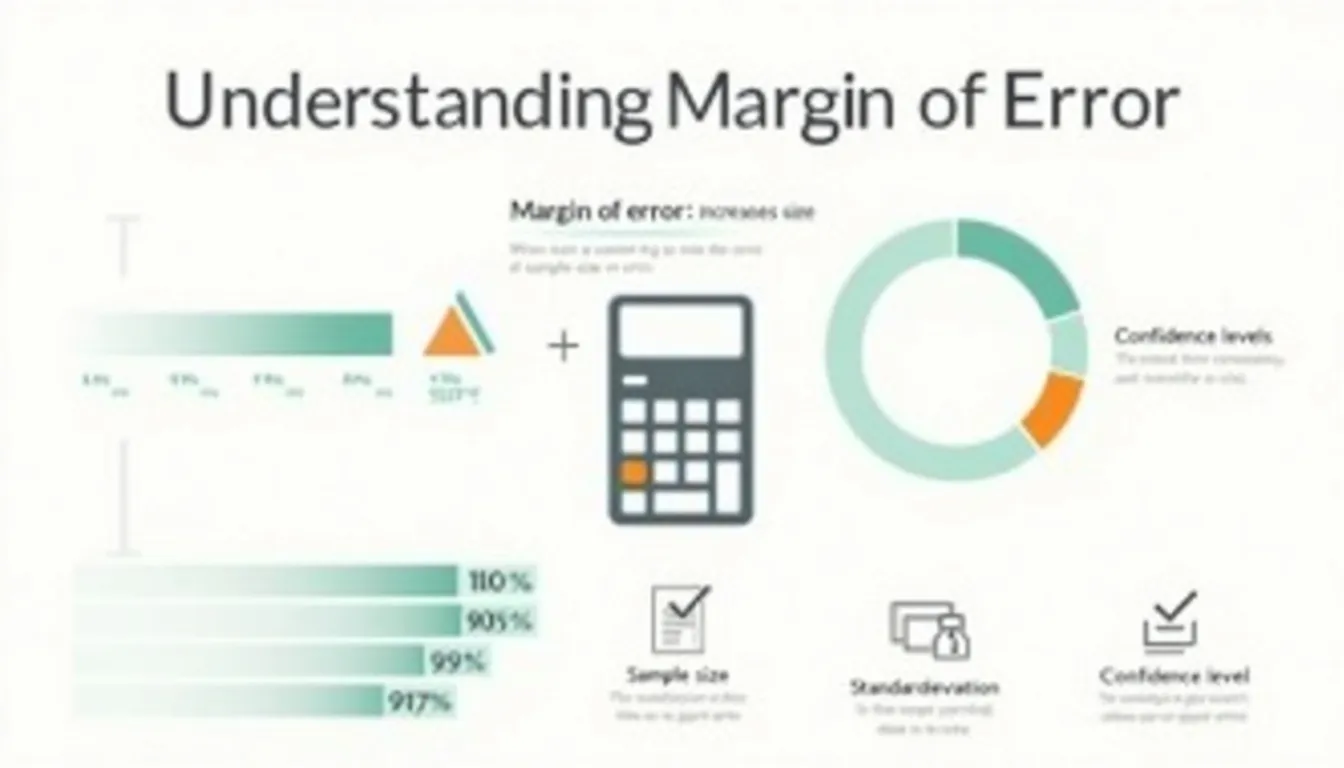 Demystifying statistical precision: Explore the crucial concept of margin of error in this comprehensive infographic.