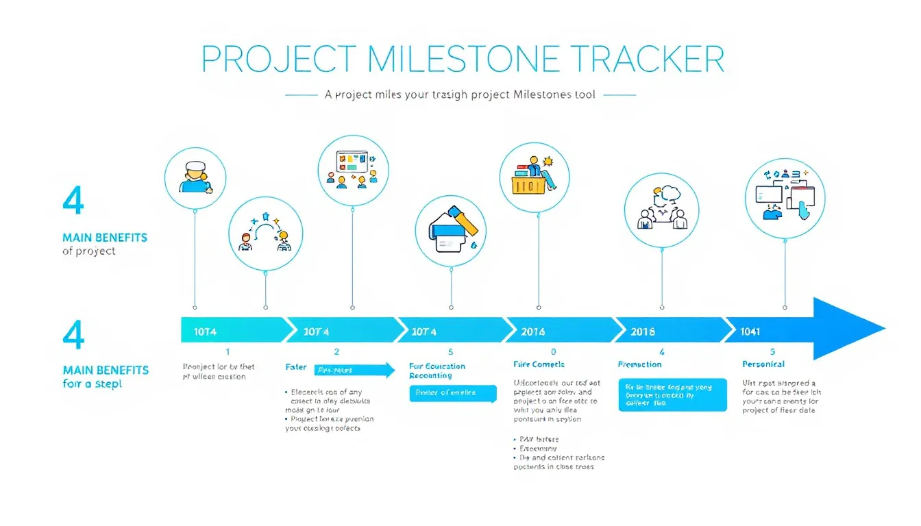 Boost project success with our Project Milestone Tracker - your visual guide to seamless progress monitoring and stakeholder communication.