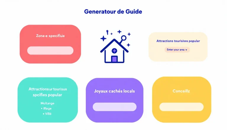 Découvrez notre Générateur de Guide Airbnb : l'outil ultime pour créer des guides personnalisés et mettre en valeur votre location avec les attractions locales.