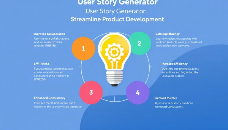 Revolutionize your product development process with our User Story Generator - transforming product ideas into comprehensive user narratives effortlessly.