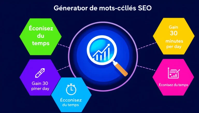 Optimisez votre stratégie SEO avec notre Générateur de mots-clés intelligent : transformez vos sujets en opportunités de classement en quelques clics.