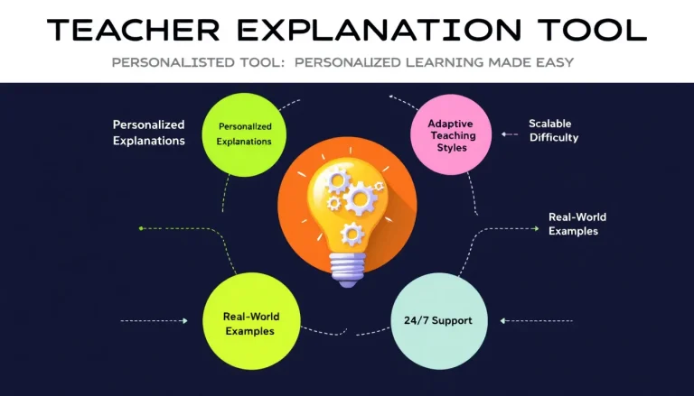 Revolutionize your learning experience with the Teacher Explanation Tool - delivering personalized, expert explanations tailored to your unique learning style and needs.