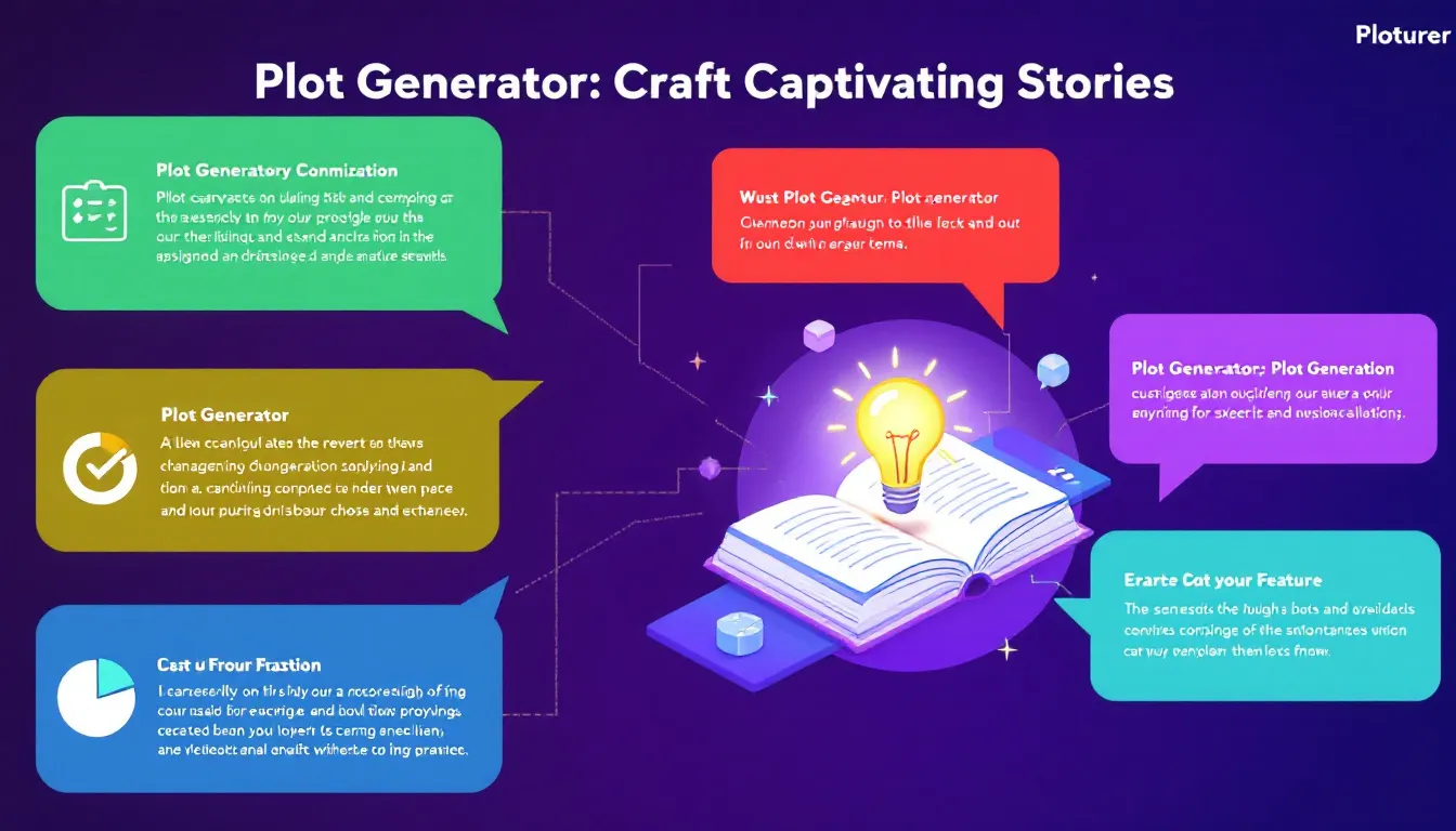 Unlock your storytelling potential with our Plot Generator tool - transforming creative sparks into compelling narratives in minutes.