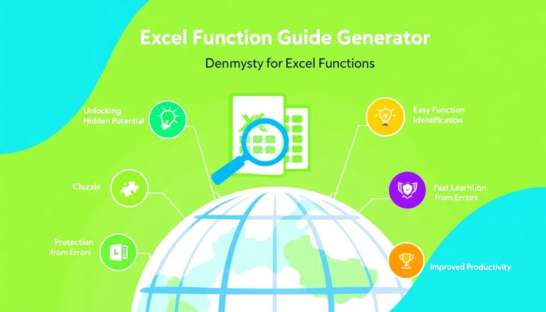 Master Excel functions effortlessly with our Excel Function Guide Generator - your personalized path to spreadsheet expertise.