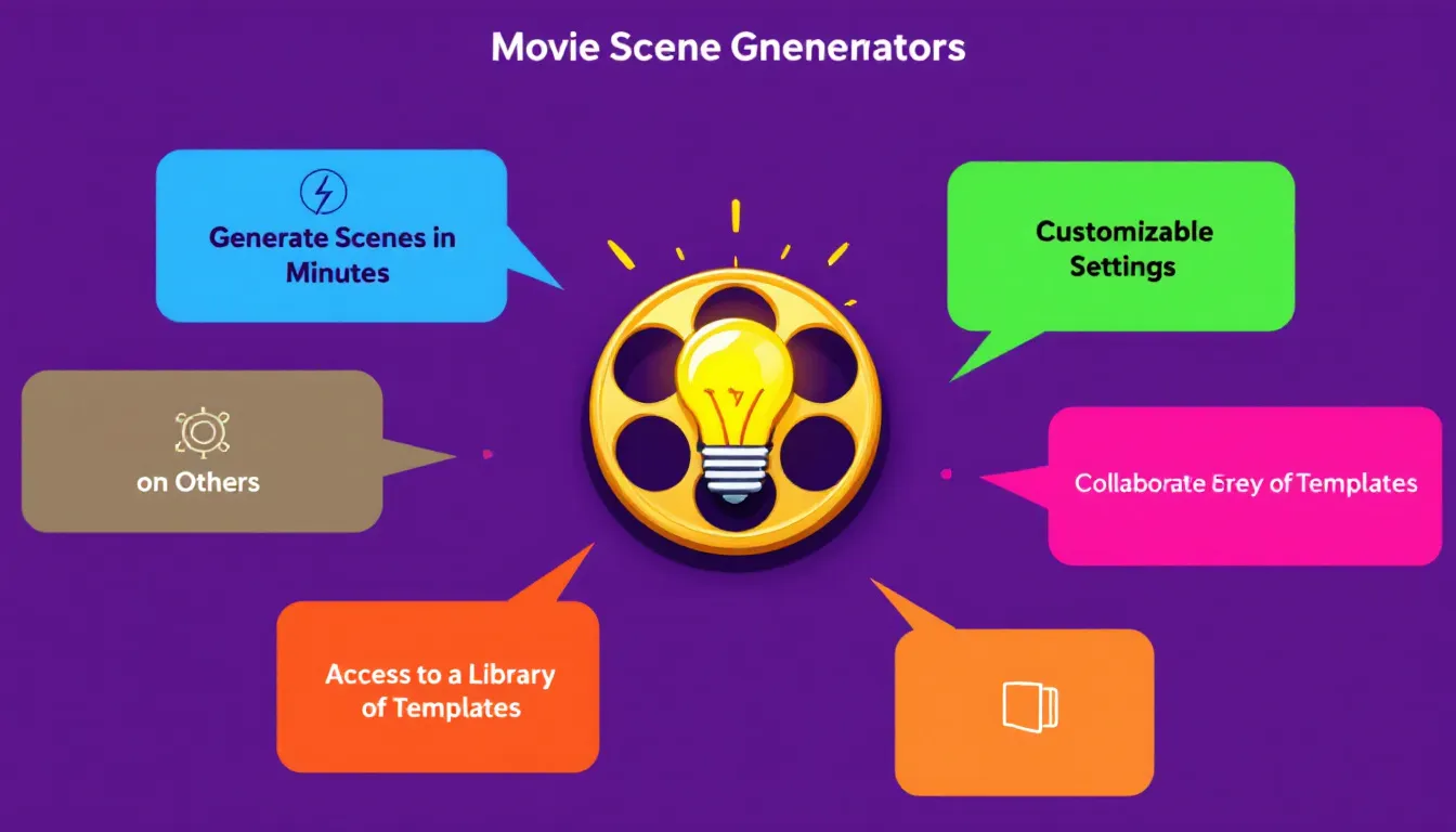 Revolutionize your screenwriting process with the Movie Scene Generator Tool - transforming basic inputs into fully-fledged movie scenes in minutes.