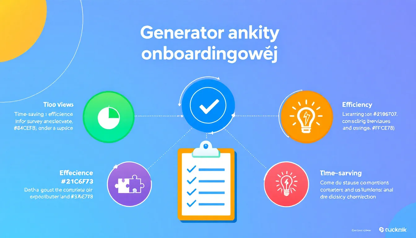 Zrewolucjonizuj proces onboardingu z naszym Generatorem ankiety - twórz spersonalizowane kwestionariusze w mgnieniu oka!