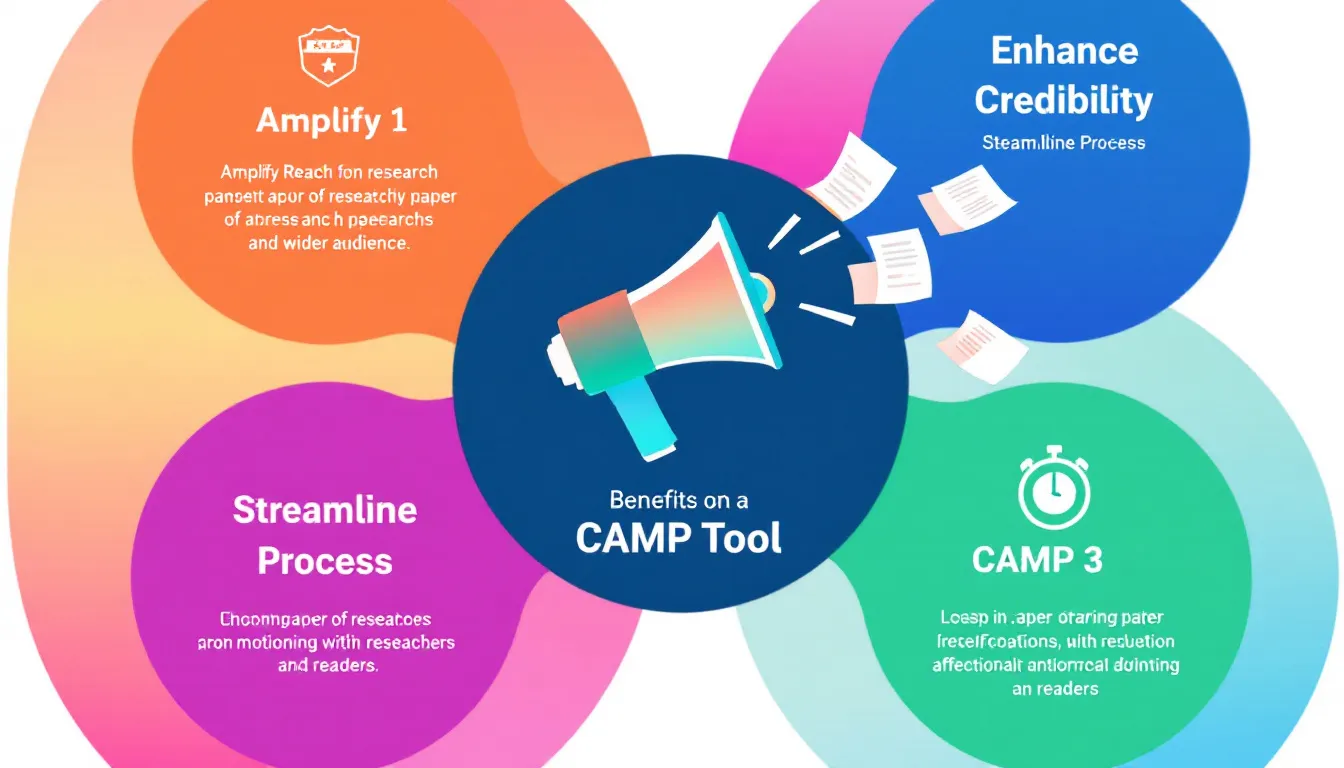 Maximize your research impact with the Content and Academic Marketing Promotion (CAMP) Tool - turning your academic work into a global conversation.