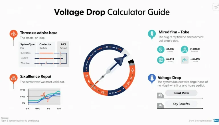 Dive into the world of electrical engineering with our comprehensive Voltage Drop Calculator Guide, designed to optimize your electrical systems efficiently and safely.