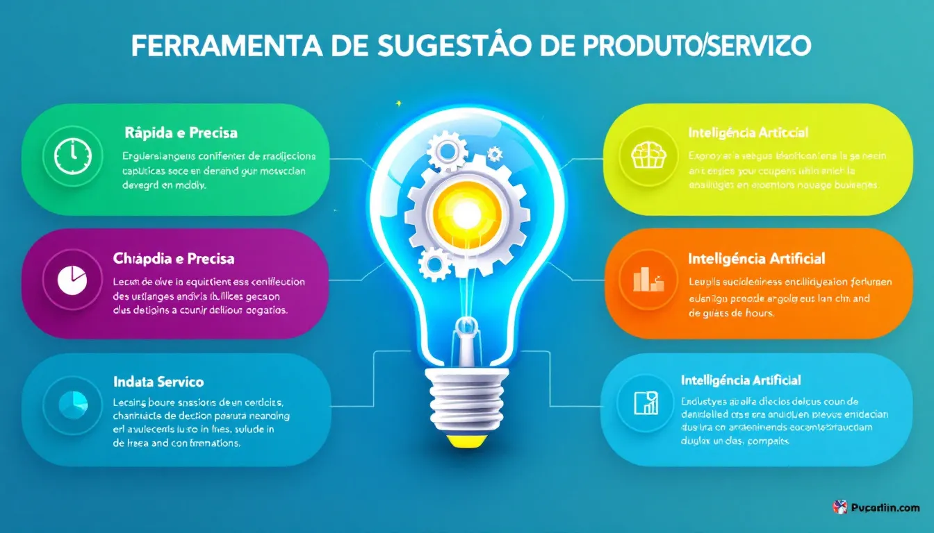 Transforme ideias em oportunidades de negócio com nossa Ferramenta de Sugestão de Produto/Serviço - potencializando a inovação e o crescimento empresarial.